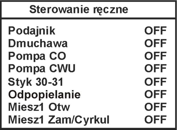 Wyłączenie podajnika jest dozwolone tylko w przypadku, gdy producent kotła przewidział takie rozwiązanie. Stosować się ściśle do wskazówek producenta kotła.