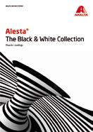 The Black & White Collection Kolekcja farb do zastosowań w architekturze i przemyśle przegląd białych i czarnych kolorów: AP poliester fasadowy, IP poliester przemysłowy, EP farby