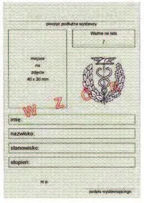 Rewers: gilosz jak na awersie, znak graficzny S uby Celnej, napisy w kolorze czarnym.