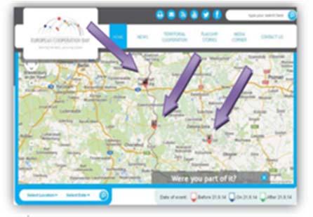 konkurs na temat wiedzy o Unii Europejskiej, skierowany do mieszkańców i turystów odwiedzających stoisko informacyjno-promocyjne.