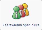 ZESTAWIENIA OPERACJI BIURA Moduł umożliwia zarejestrowanie informacji o polisach, wpłatach klientów i dokumentach rejestrowanych rozliczanych z towarzystwem ubezpieczeń.