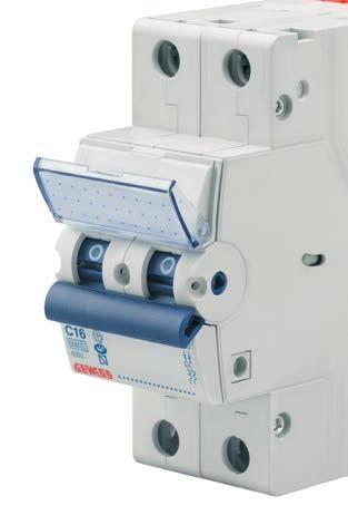 charakterze zabezpieczenia nadmiarowo-prądowego w skrzynkach elektrycznych z wysokim prądem zwarciowym.