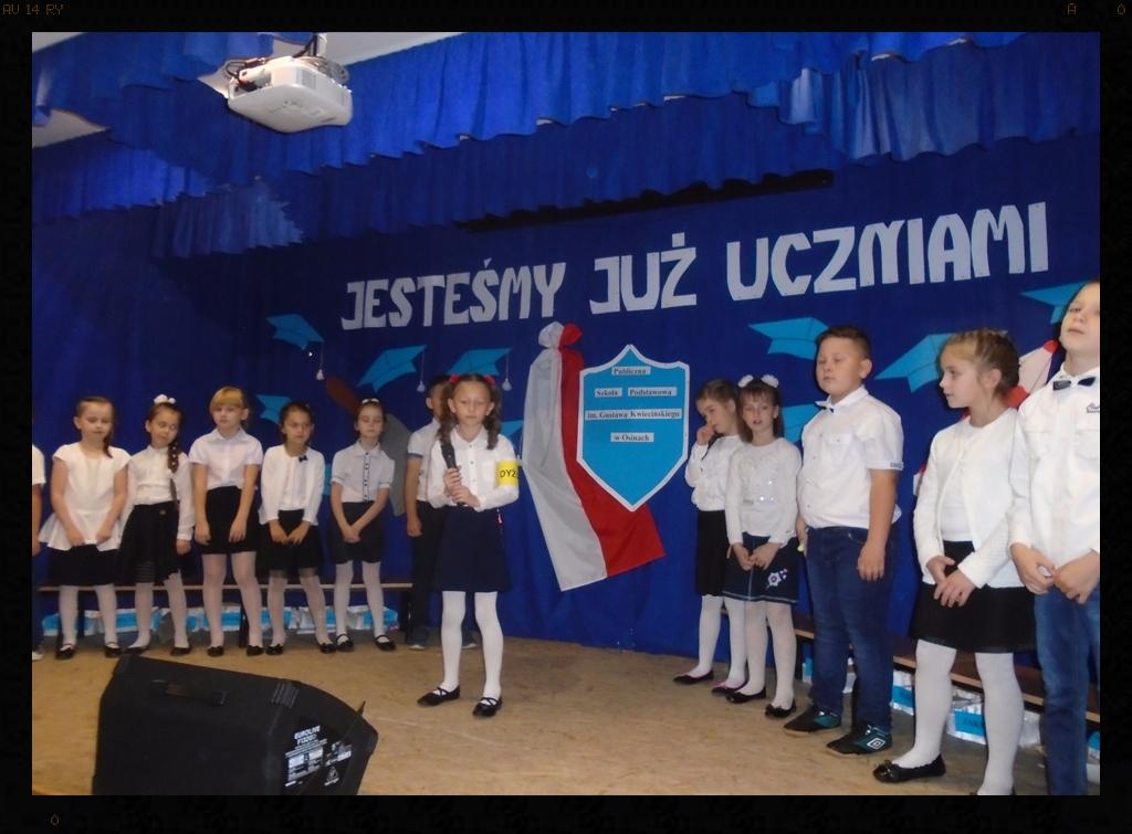 Polska The Times Numer 15 10/2017 Strona 5 Ślubowanie klasy pierwszej 13 października odbyło się ślubowanie uczniów klasy I.