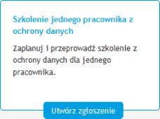 Gotowe procesy 3/3 Szkolenia pracowników Każdy pracownik w organizacji powinien posiadać kompetencje w zakresie ochrony danych osobowych.