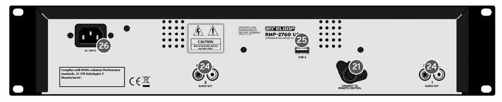 Potencjometr pitch 5. Przycisk Relay 6.