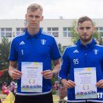 Sportowcy świetnie bawili się w przedszkolu [FOTO] Dwaj zawodnicy Wisły Płock: bramkarz Mateusz Kryczka oraz boczny obrońca Patryk