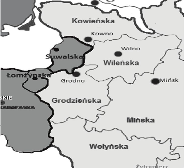 96 Cecylia Leszczyńska i witebskiej 4. Zastrzeżono zarazem rozgraniczenie województwa nowogródzkiego od przyszłego województwa wileńskiego.