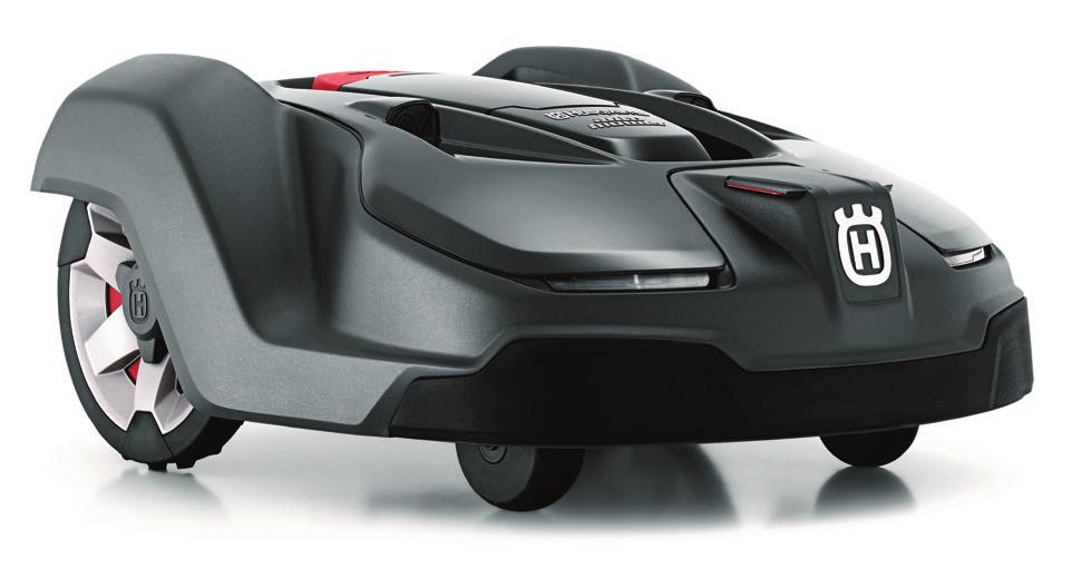 POD OSŁONĄ KRYJĄ SIĘ NAJNOWSZE TECHNOLOGIE ZDALNE STEROWANIE Automower Connect zapewnia użytkownikowi pełną kontrolę nad kosiarką z dowolnego miejsca dzięki opcji śledzenia GPS i połączeniu za