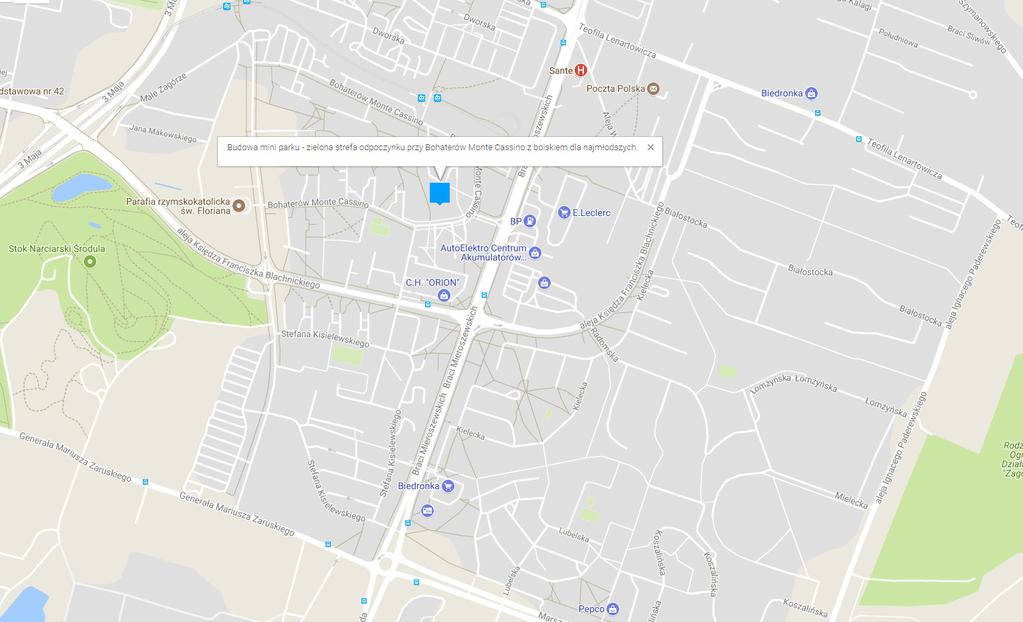 Budowa mini parku zielona