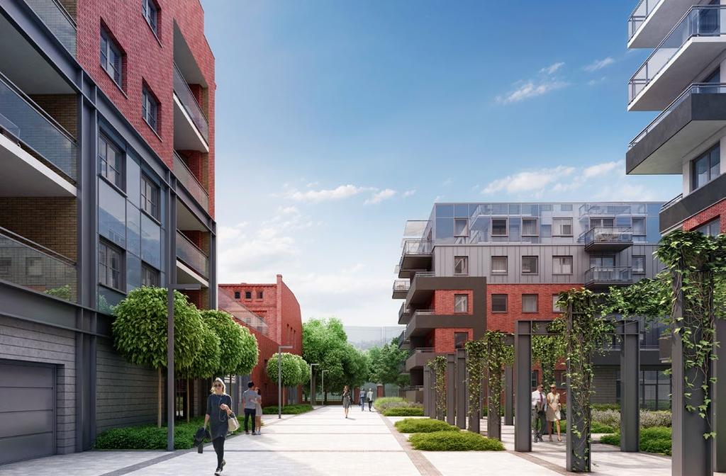 WYBIERZ, JAK CHCESZ MIESZKAĆ Ustawne mieszkania, przestronne apartamenty i klimatyczne lofty możesz wybrać swój widok na spójnie zaprojektowaną przestrzeń, na odrestaurowane obiekty i miejsca, bądź