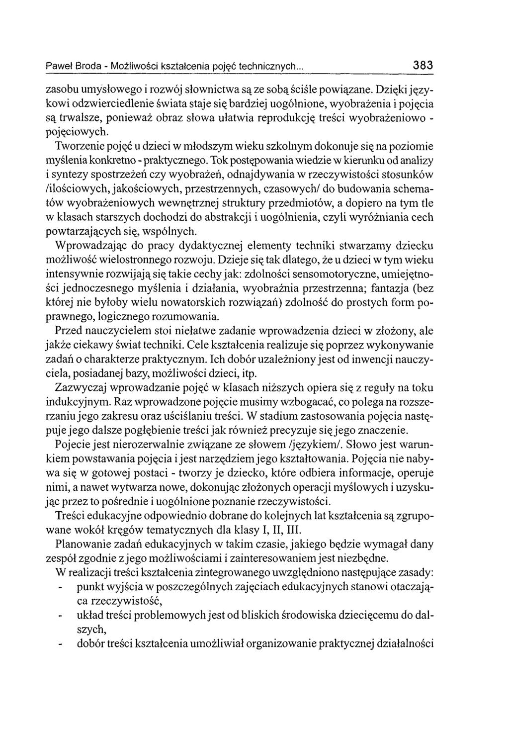 zasobu umysłowego i rozwój słownictwa są ze sobą ściśle powiązane.