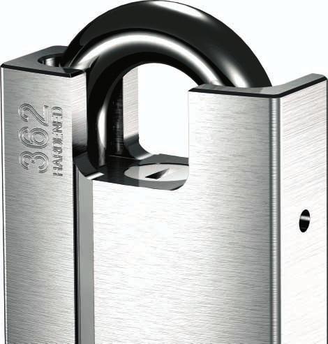 Durable materials such as hardened boron steel provide effective protection against drilling, sawing, cutting, twisting or shimming. ABLOY PL362 is the strongest padlock on the market.