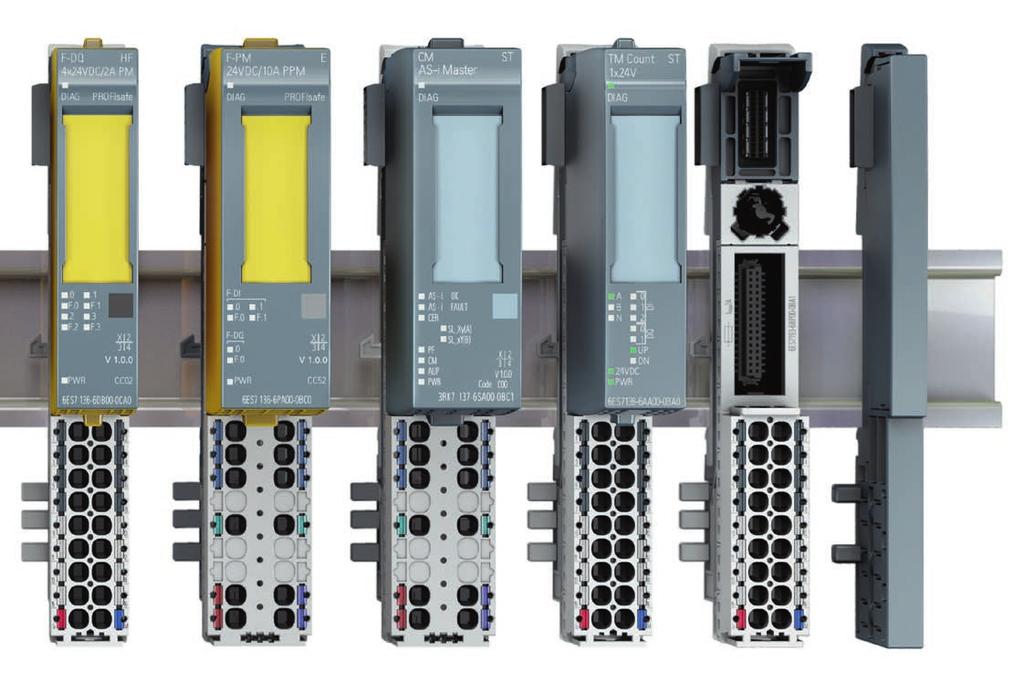 Moduły interfejsów i CPU 6ES7155-6AR00-0AN0 IM155-6PN BA, Wbudowany BA 2xRJ45, maks. 12 modułów wej./wyj.
