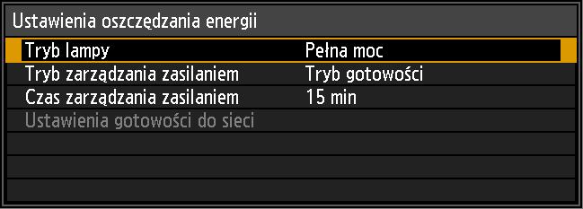 Wygodne funkcje Wyświetlanie desenia testowego z menu Nawet bez sygnałów wejściowych, projektor może wyświetlać deseń testowy.