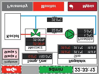 Zalety: - oszczędność energii nawet do 30% względem standardowego rozwiązania - nowy ulepszony algorytm strojenia dostosowujący się do temperatury zewnętrznej - niezależna praca 1, 2 lub 3* systemów