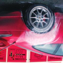 TURBO OPRYSK Naniesienie środka chemicznego przy użyciu zmiękczonej wody, przygotowanie do mycia