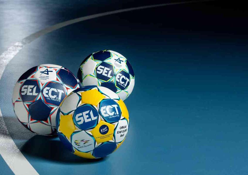 OFFICIAL EHF CHAMPIONS LEAGUE AND EHF EURO 2016 MATCHBALL SELECT jest oficjalnym dostawcą piłek dla gwiazd największych światowych turniejów piłki ręcznej w sezonie 2016/17.