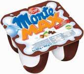 Deser mleczny MONTE 4 x