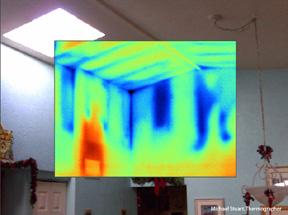W odpowiednich warunkach kamera termowizyjna umożliwia łatwe wykrycie i udokumentowanie miejsc, w których powstają mostki termiczne, oraz podjęcie decyzji, czy dalsze czynności są uzasadnione.