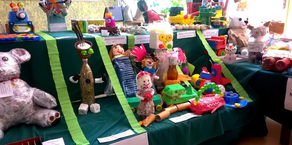 Konkurs Plastyczny Eko zabawka zorganizowany przez Burmistrz Sokółki oraz Zespół Szkół Integracyjnych w