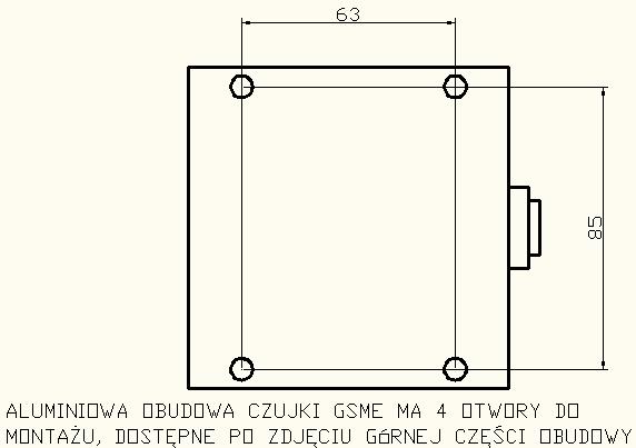 Zasilanie czujek i centrali BMZ30 wykonać z zasilaczy lokalnych systemowych ZSP 135-DR-7A-3 firmy MERAWEX. Do zabezpieczenia przestrzeni przenośników w powyższej strefie przyjęto czujki GSME-FR-Ex.