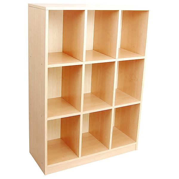 12. Regał duży Regał o wym. (szer. x gł. x wys.): 830 x 350 x 1205 mm z 2 pólkami i 2 pionowymi przegrodami (9 przestrzeni).