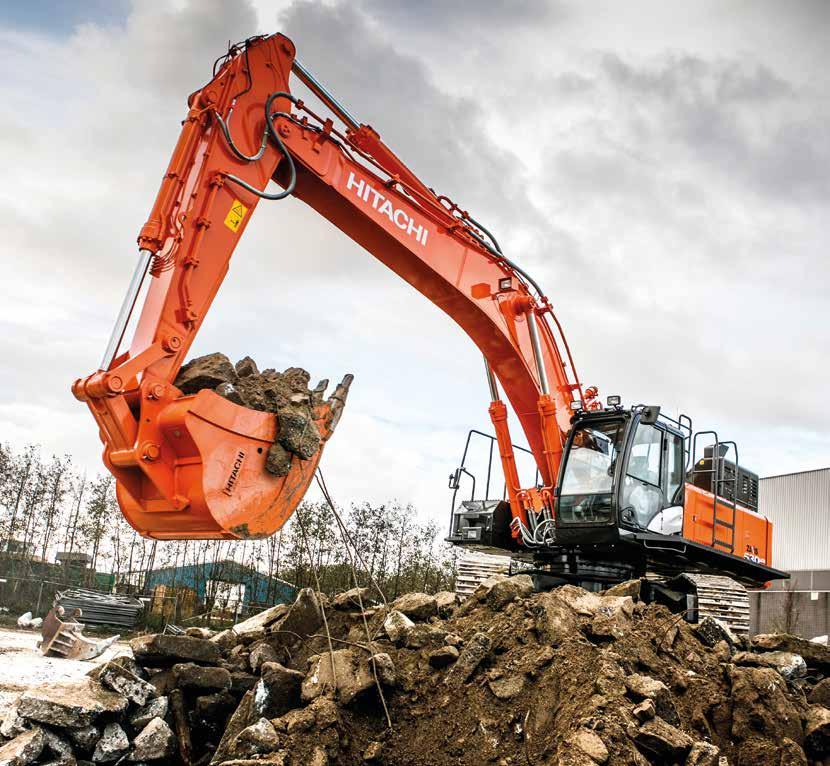 Seria ZAXIS-6 KOPARKA HYDRAULICZNA Kod modelu : ZX530LCH-6 Moc znamionowa silnika : 270