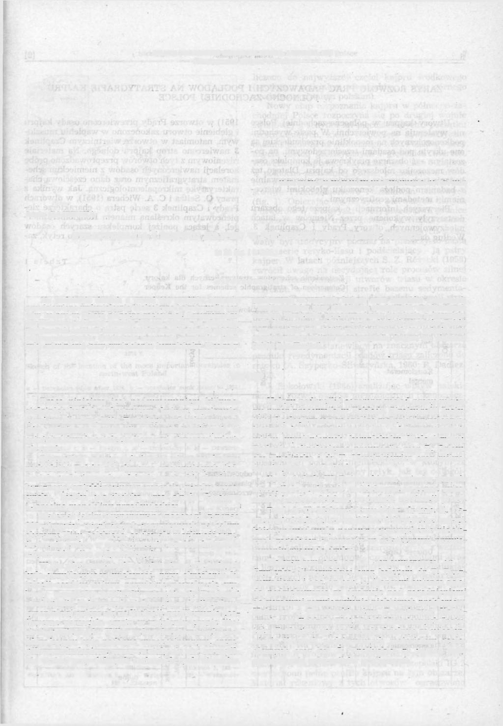 PRACE INSTYTUTU GEOLOGICZNEGO, LXXXVII, 1978 r. Stratygrafia kajpru w Polsce UKD 551.761.3.02:551.35.051:550.822.2+551.83'86(438 16+25+430.