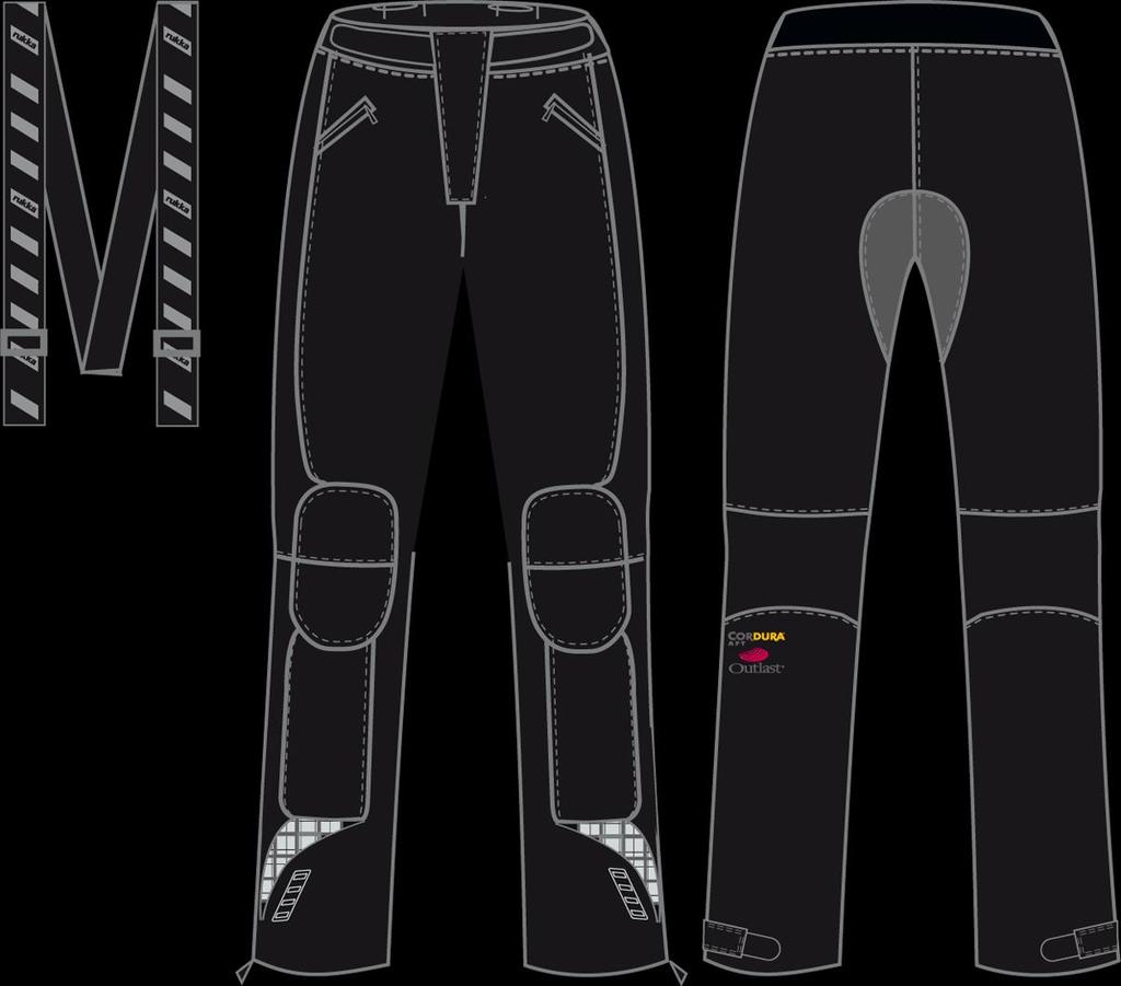 990 AIR-Y spodnie damskie NOWOŚĆ 2012 Cordura AFT grubo tkana o strukturze siatki.