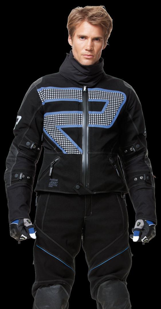990 980 R-STAR kurtka męska NOWOŚĆ 2012 Elastyczna Cordura stosowana jako materiał wierzchni z 3 warstwowym laminatem Gore-Tex Pro Shell.