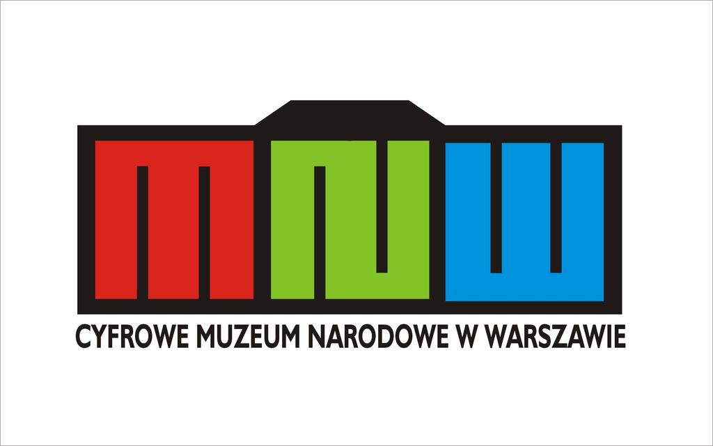 Ilustracja 2 Projekt logotypu Cyfrowego Muzeum
