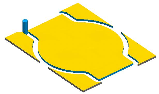 1.4 Proces Ściana Profil Wybrać Krok i narzędzie z własnej biblioteki Utworzyć Proces Ściany (Planowania) Zmienić