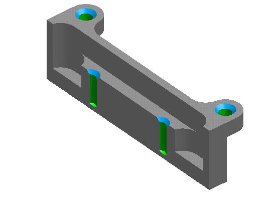 2. Praca na Profilach z Modeli 3D w SmartCAM W tym rozdziale zawarte są ćwiczenia z pracy na modelach przestrzennych, na podstawie których generowane są profile oraz regiony (region służy do
