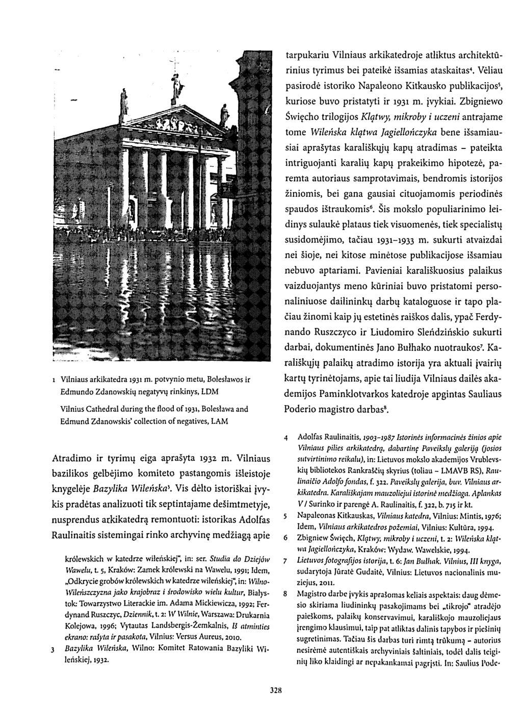 i Vilniaus arkikatedra 1931 m.