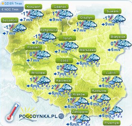 Zjawiska lodowe na głównych rzekach Polski