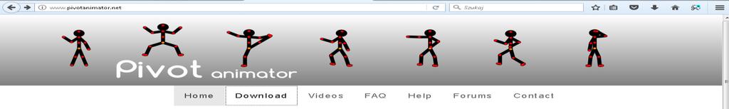Pivot Animator Pivot Animator jest darmowym programem do wykonywania animacji. Może z niej korzystać każda zainteresowana osoba.