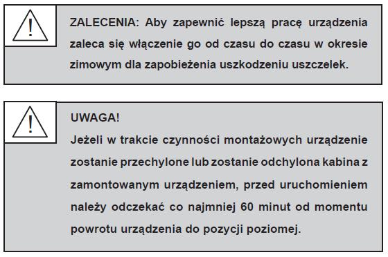 Dziękujemy za dokonanie zakupu i zaufanie do naszej gamy produktów.