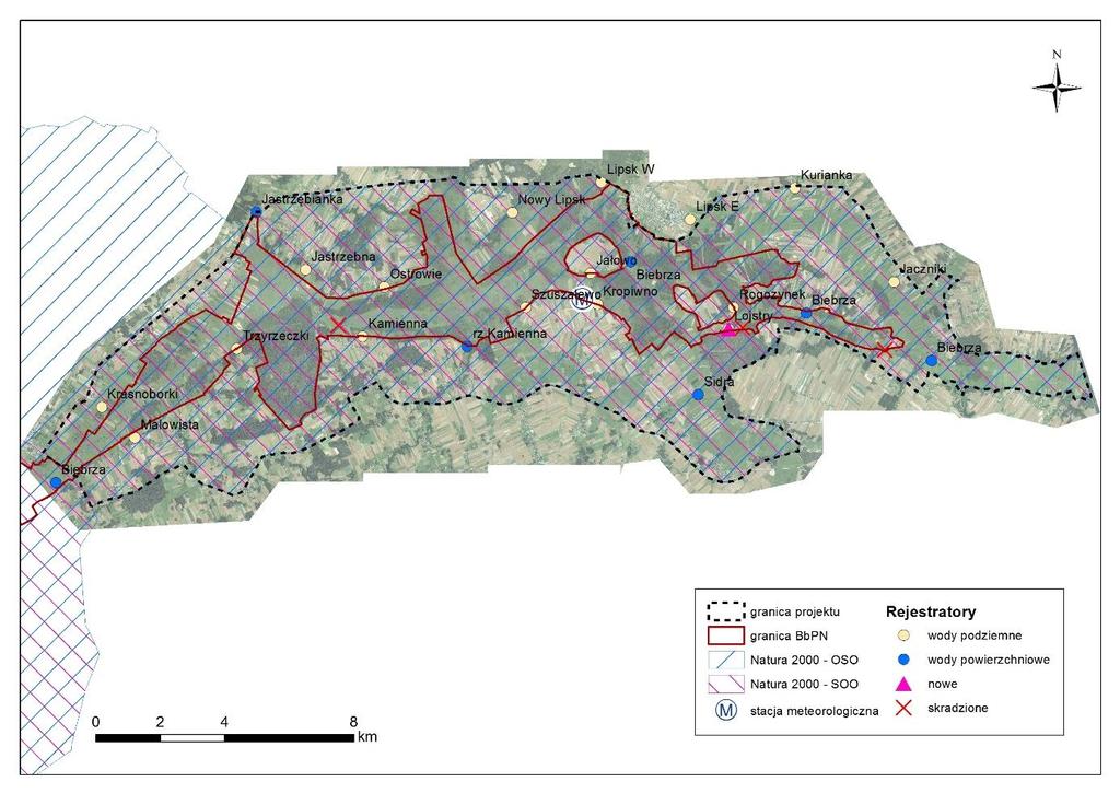 Niniejszy raport roczny został przygotowany na podstawie umowy nr 12/2014, zawartej pomiędzy Biebrzańskim Parkiem Narodowym, Osowiec Twierdza 8, 19-110 Goniądz, reprezentowanym przez Romana
