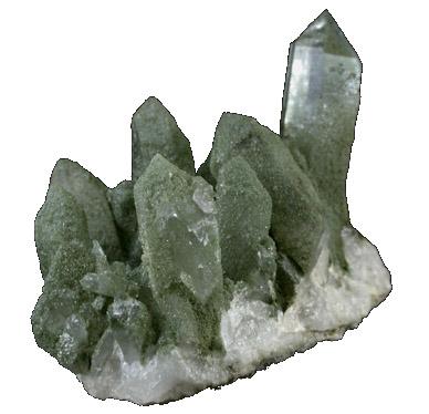 Chloryt Kryształy chlorytu Chloryt Skały metamorficzne Grupa minerałów Zróżnicowany skład chemiczny Glinokrzemiany (Mg, Fe) 3 (Si, Al) 4
