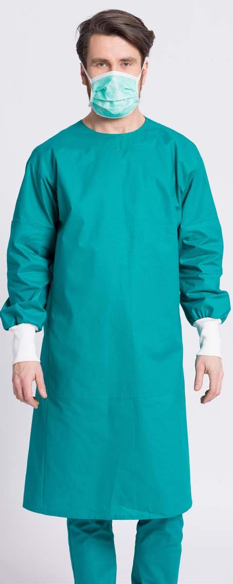 FARTUCH OPERACYJNY (UNISEX) FOP01 Modelowy fartuch chirurgiczny operacyjny, wykonany ze