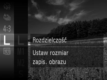 Menu FUNC. Najczęściej używane funkcje można skonfigurować za pośrednictwem menu FUNC. w sposób opisany poniżej.