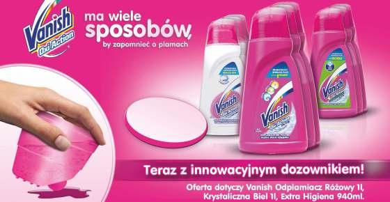 PROMOCJA BRYZA PROSZEK 7,5KG BRYZA PROSZEK 6,1KG DO BIAŁEGO, KOLOR + VANISH 470 G CENA REGULARNA DOKLEJKI VANISH
