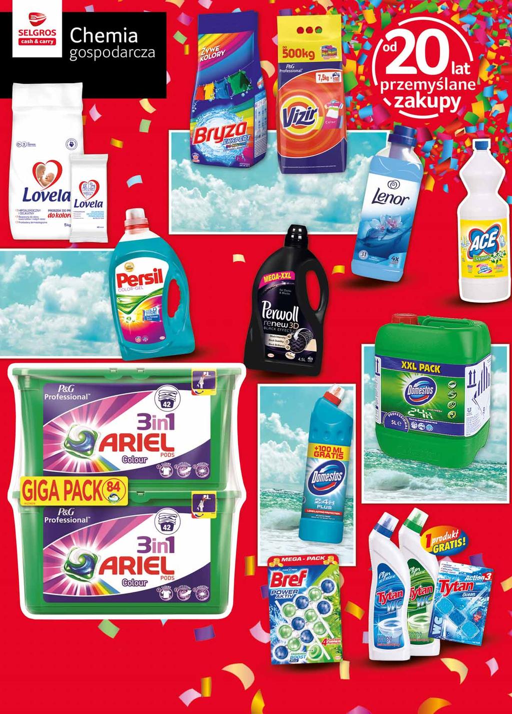 PERSIL ŻEL 60 PRAŃ, 4,38 L w promocji również Persil kapsułki 35 szt., 38 szt. oraz Persil 4,2 kg po 36674232-5% zakupie min. 2 szt. dowolnego rodzaju z danej grupy produktów 23 89 z VAT 29.