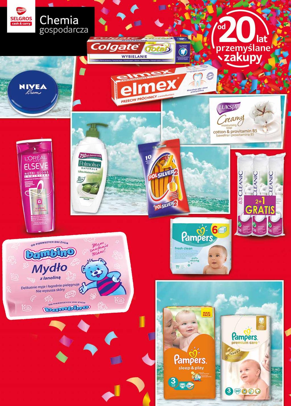 COLGATE TOTAL PASTA 100 ML po 30362859 4 59 z VAT 5.65 NIVEA KREM 50 ML pakowany po 10 szt. 68757087 ELSEVE SZAMPON 400 ML po 10619435 2 03 z VAT 2.50 7 79 z VAT 9.