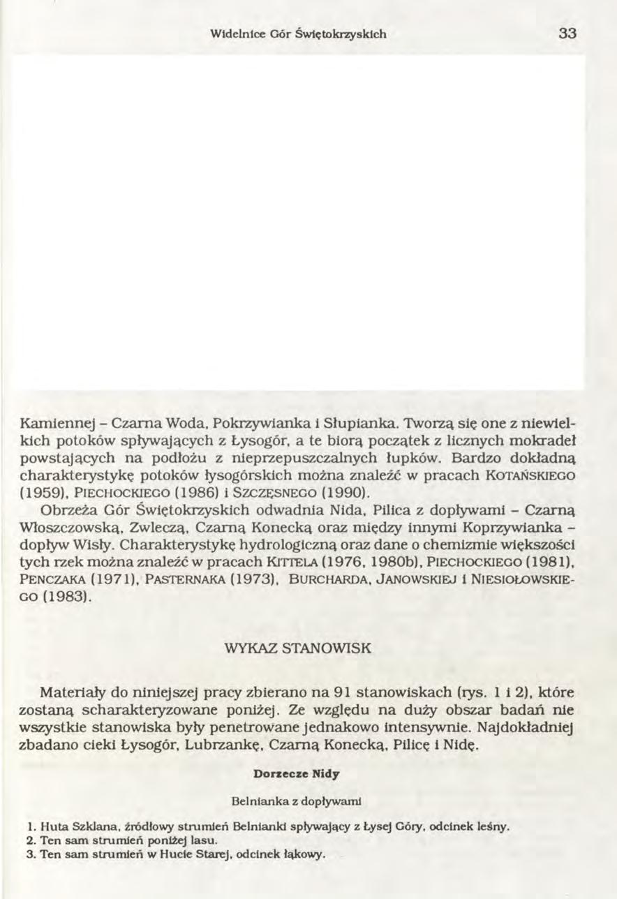 W idelnice C ór Św iętokrzyskich 3 3 22 18 49 50 20 48! 66 52 -i ry sic a 53 '58 Ym ) Z 65 ) 4 4 60 63 ' \ A 1 # Sw Krzyż- *8 69 70 ^71 67 72.13 <3 n k a 74, 73 r 75,,76 Rys 2.