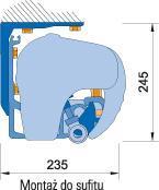 Wysięg 2,1 m; 2,6 m; 3,1 m; 3,6 m