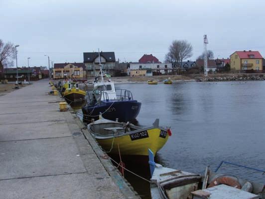 Rys. 1. Widok na przystań i Kuźnicę przed rozpoczęciem przebudowy (2009) Rys. 2.