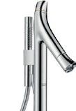 PRZEGLĄD PRODUKTÓW Axor Starck Organic Design: Philippe Starck Umywalka 1 2 3 Wanna 4 5 Bidet 68 69 6 7 8 Umywalka 1 Dwuuchwytowa bateria umywalkowa 280 Nr kat