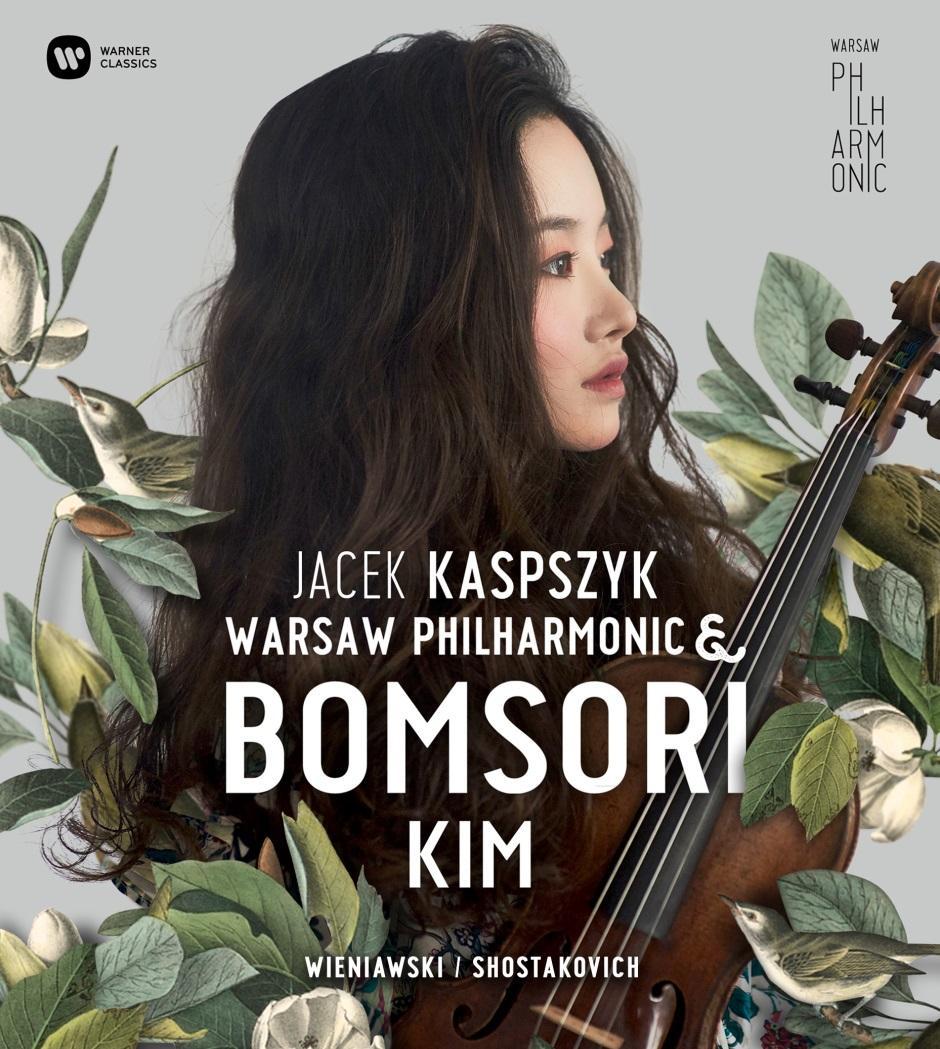 Gwiazda z Korei po raz kolejny podbija serca Polaków! PREMIERA 27 X 2017 UPC: 0190295763220 WARSAW PHILHARMONIC & BOMSORI KIM Muzyka to dla mnie język uniwersalny.