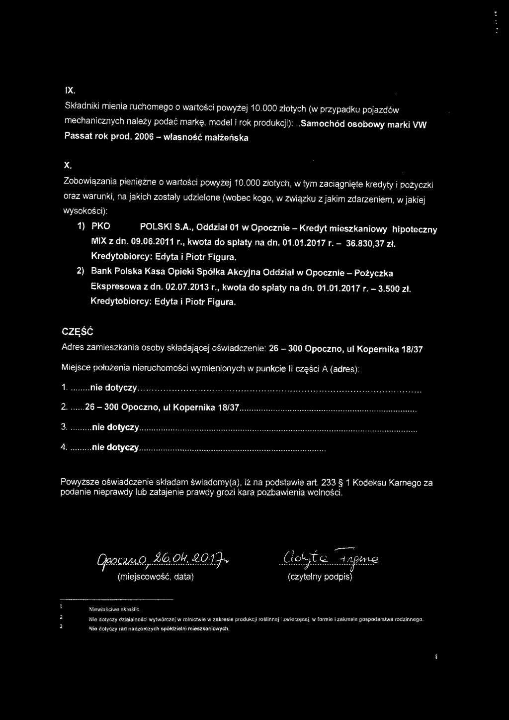 _lf}-v (miejscowość, data) ~ o..~.sjt..<?:... 2.~ (czytelny podpis) Niewłaściwe skreslic.